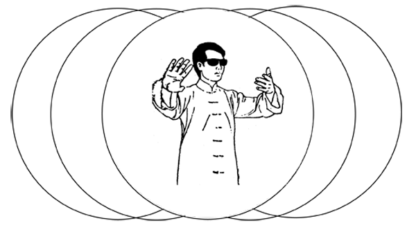 a blind practitioner of chi kung
